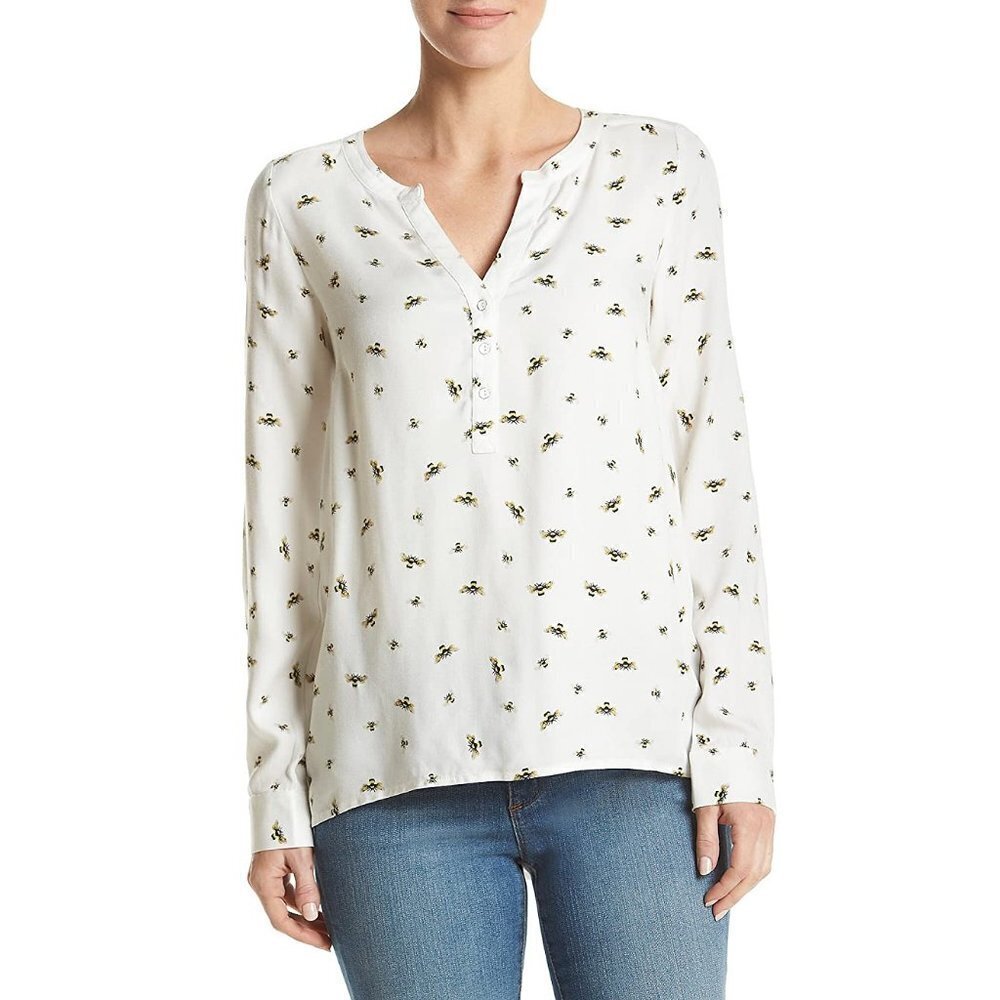G.H. Bass women’s pop over blouse